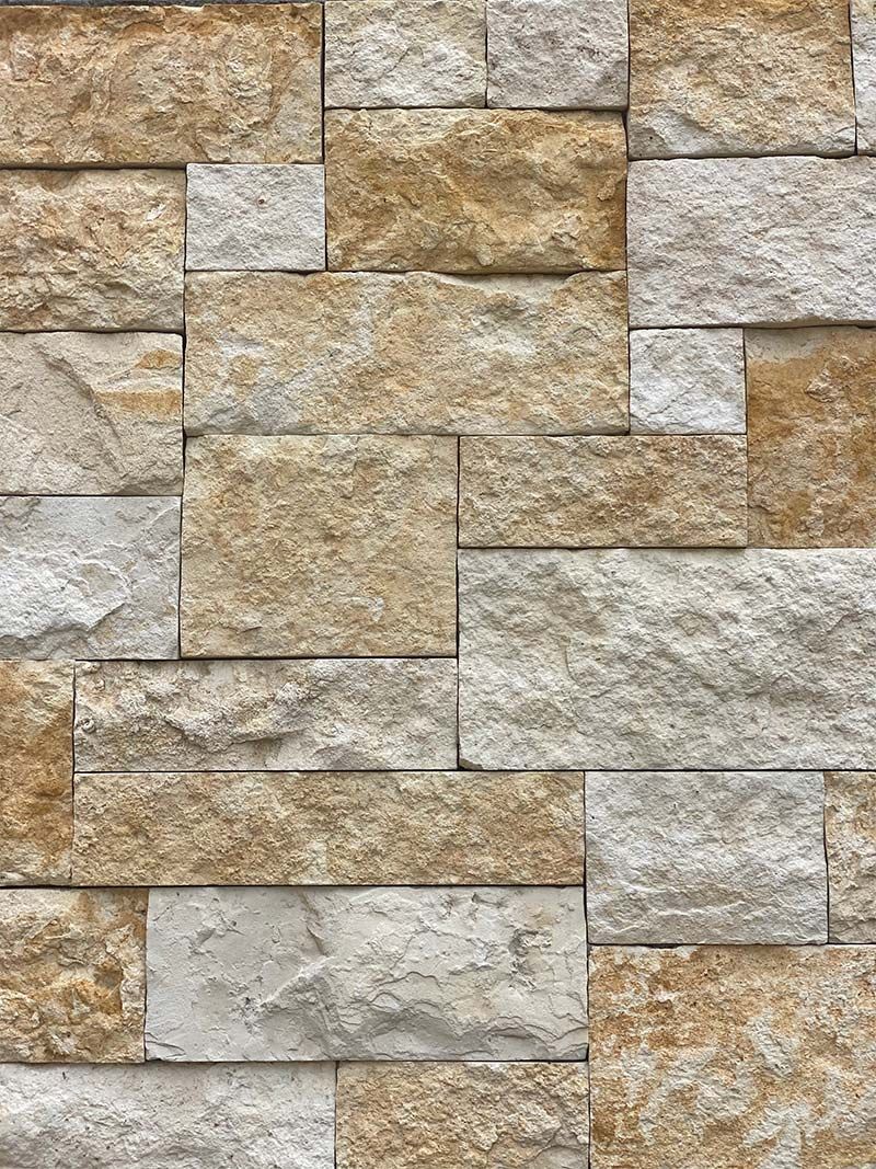 A close up of a wall made of bricks.