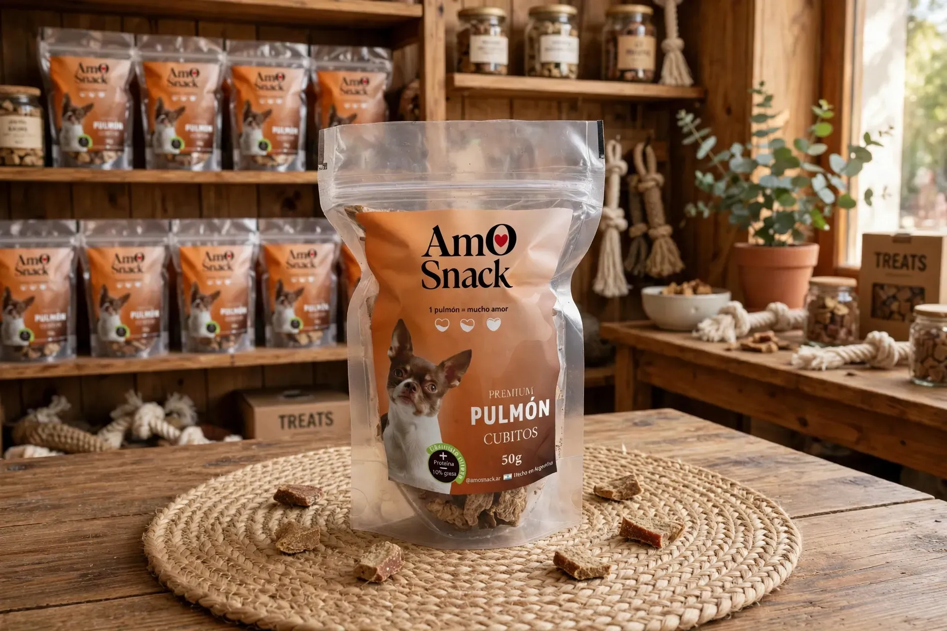 Pulmón Natural para Perros 50gr.