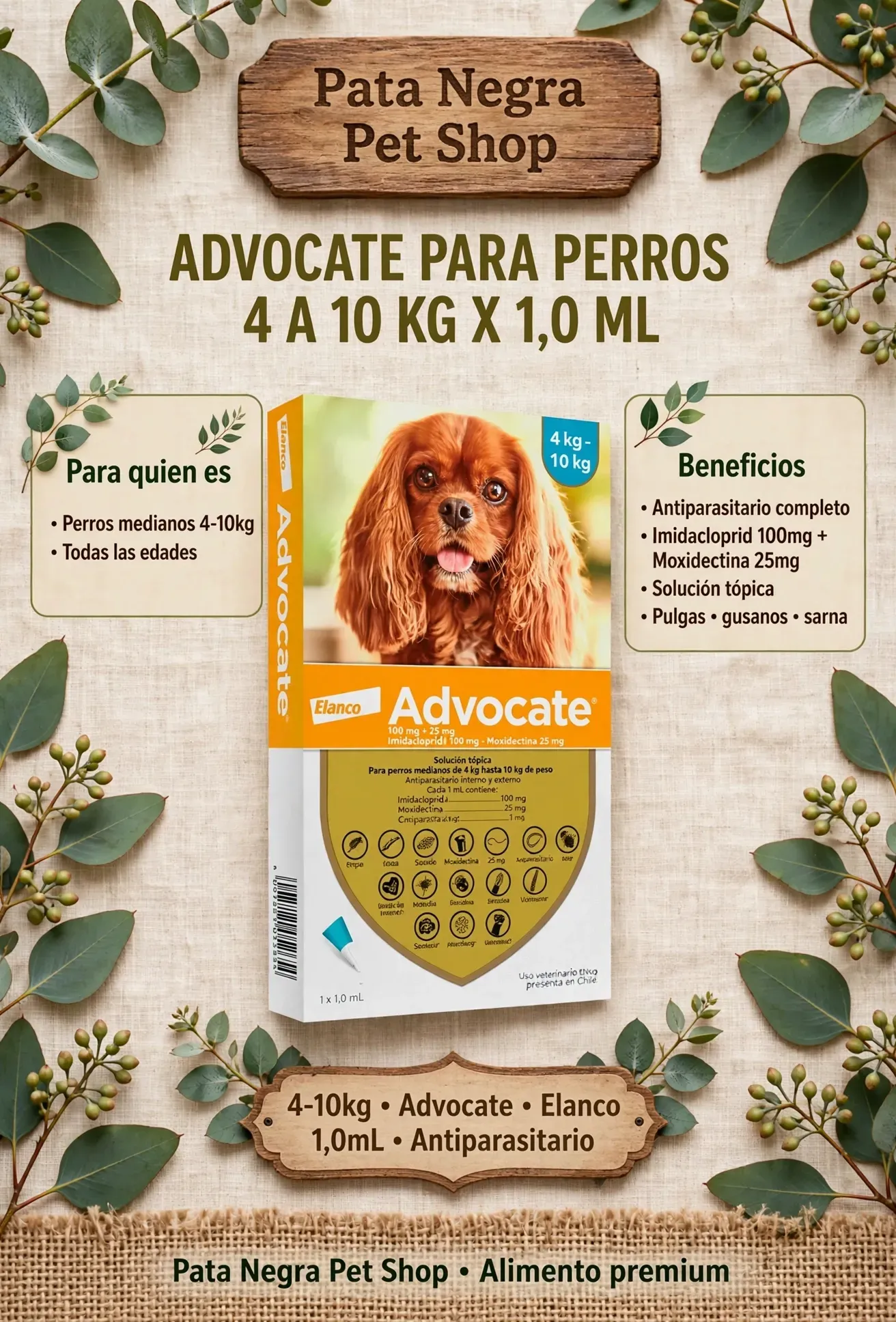 ADVOCATE 4 A 10 Kg