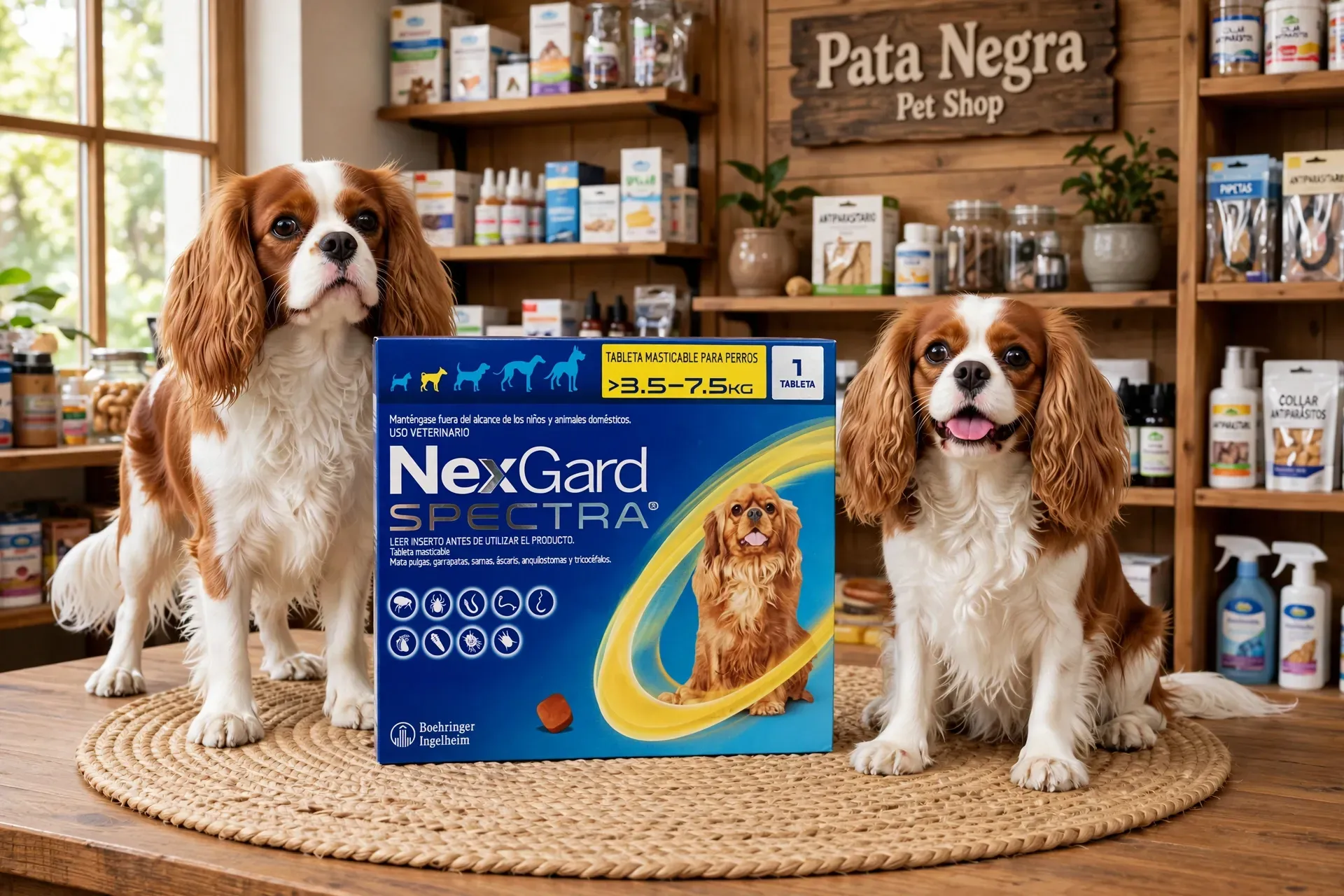 Pipeta NEXGARD SPECTRA de 3 a 7,5 kg