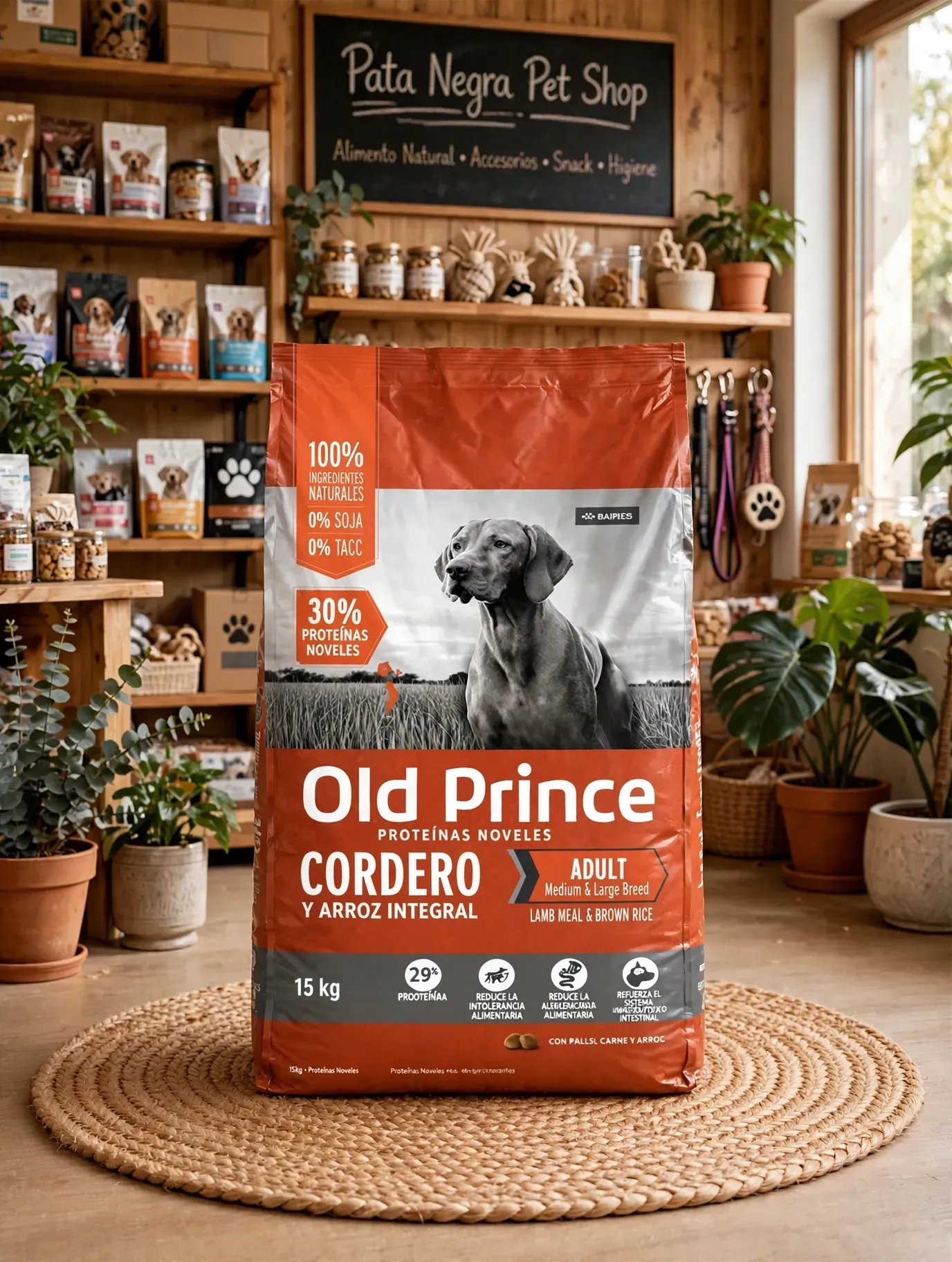 Old Prince Novel Cordero Adulto Mediano/Grande