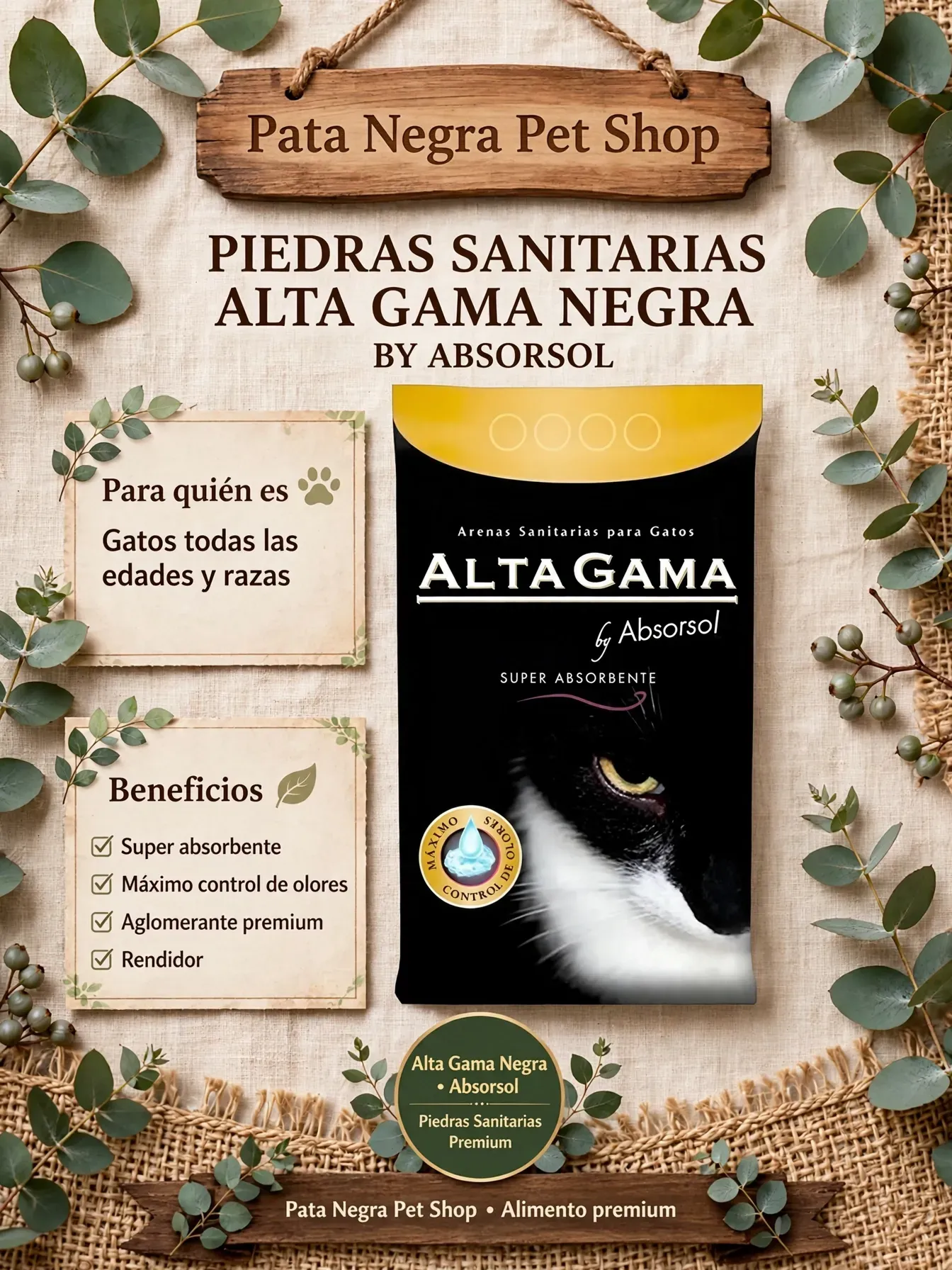 Piedras Sanitarias ALTA GAMA 3.6 Kg