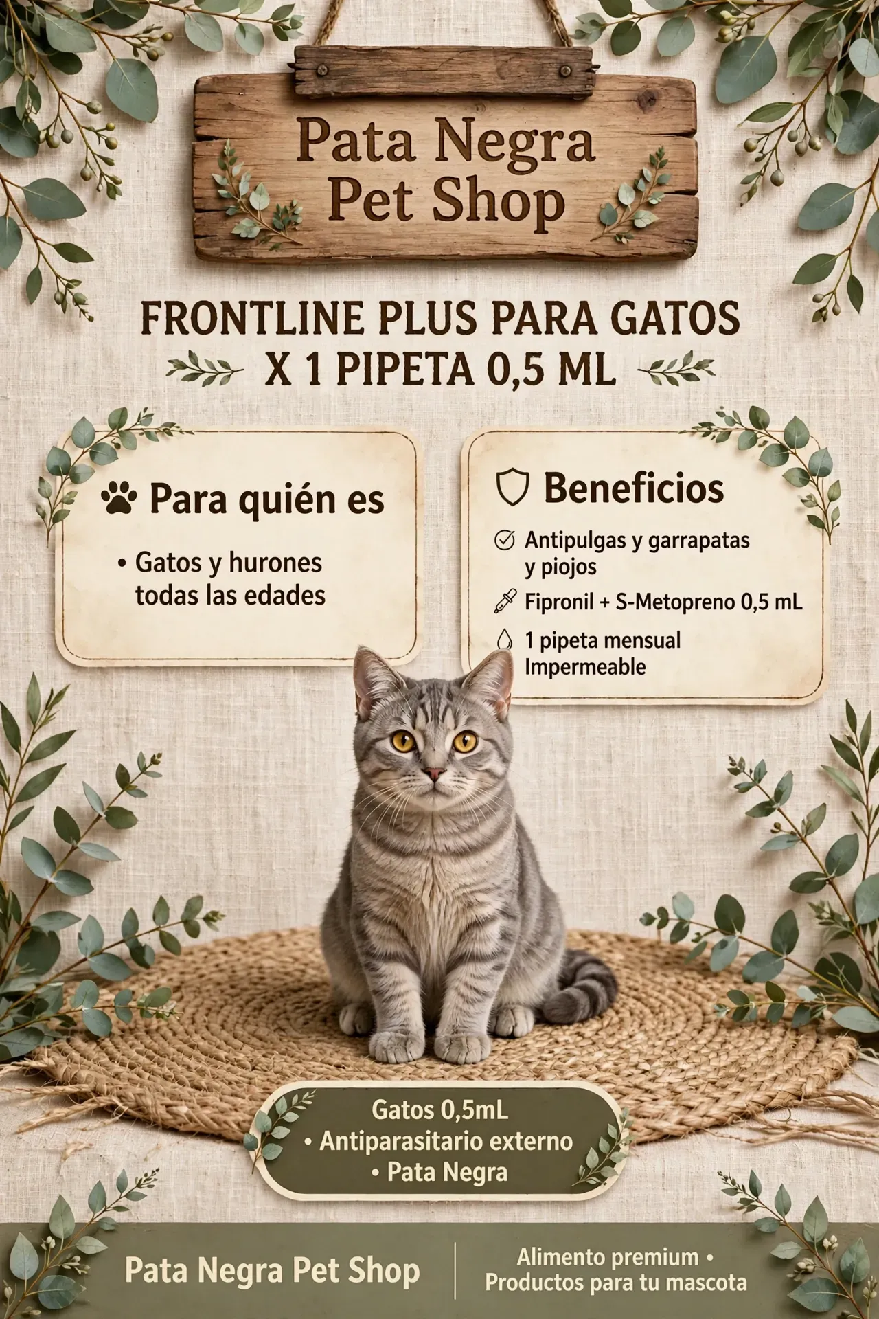 FRONTLINE PLUS Gatos