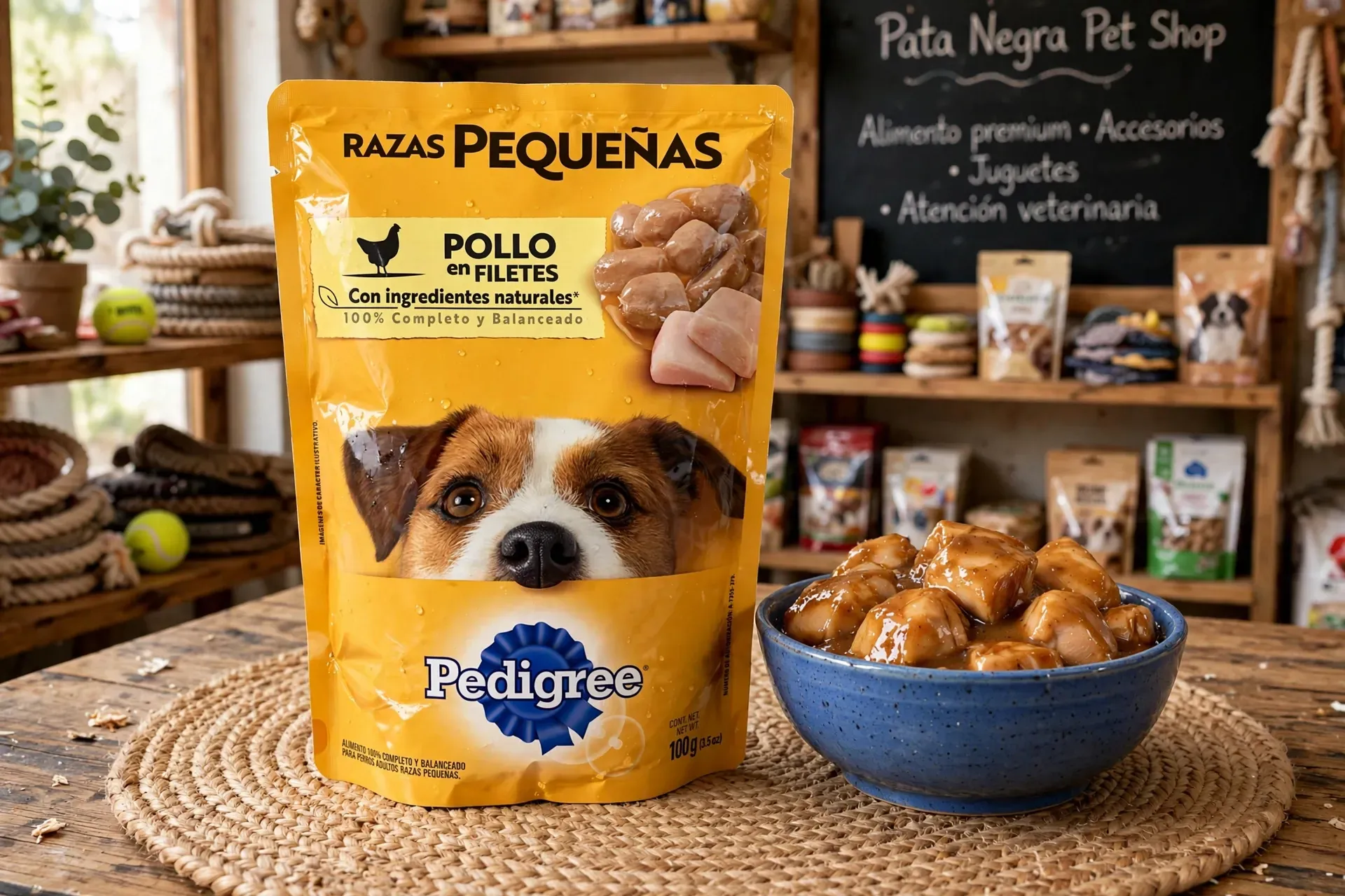 Pouch Razas Pequeñas Pedrigree - Pollo