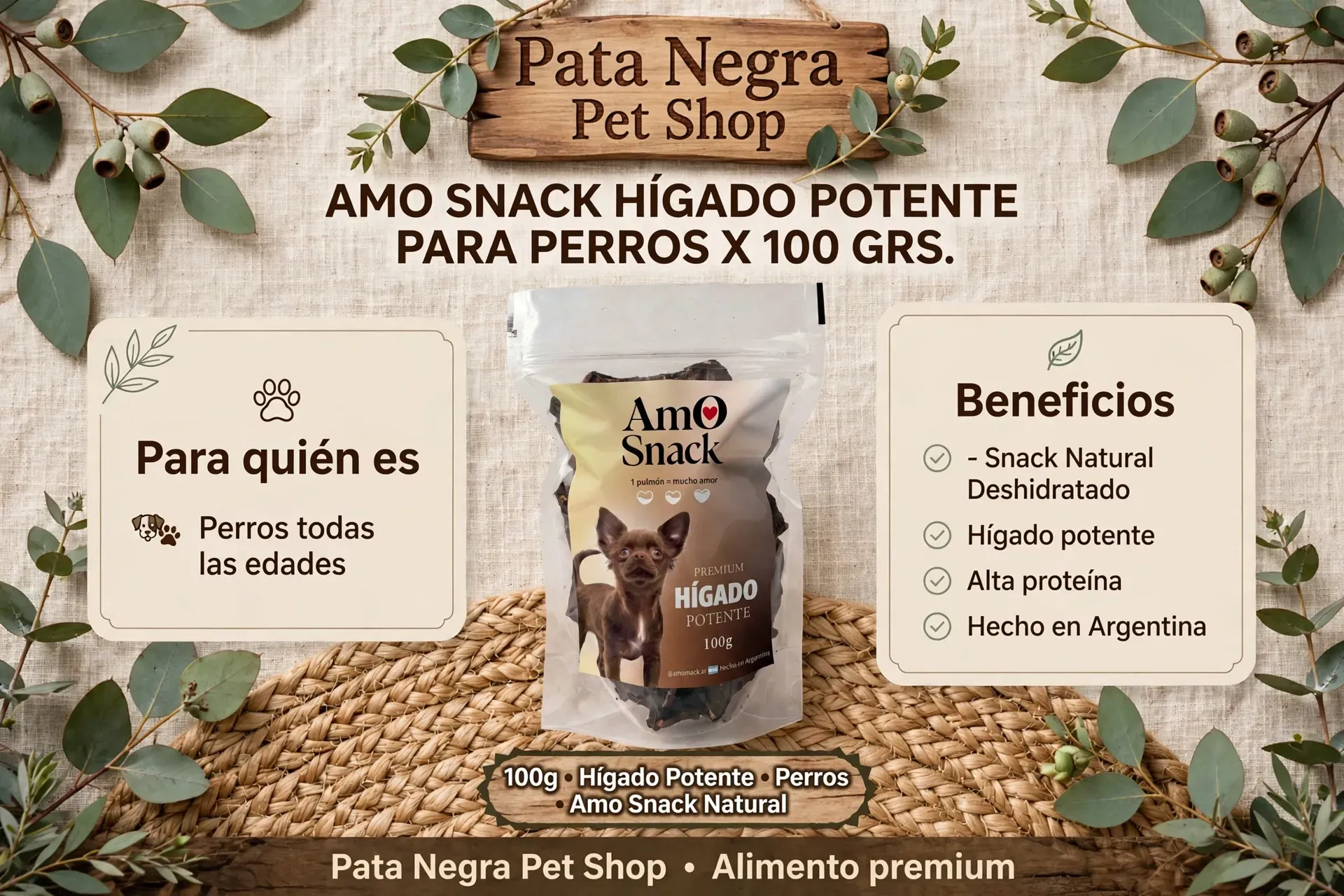 Higado Potente 100 gr