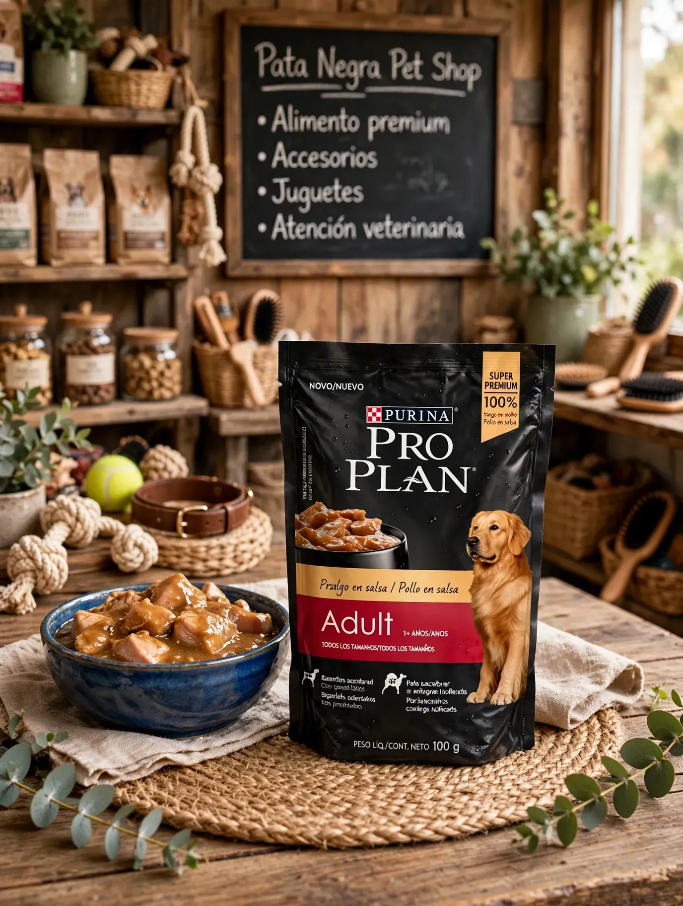 Pouch Dog Pro plan - Pollo