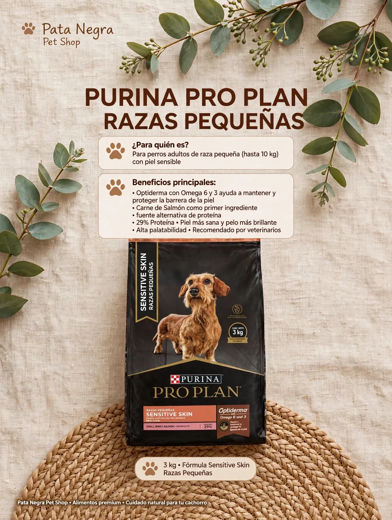 Proplan Sensitive Skincare Small