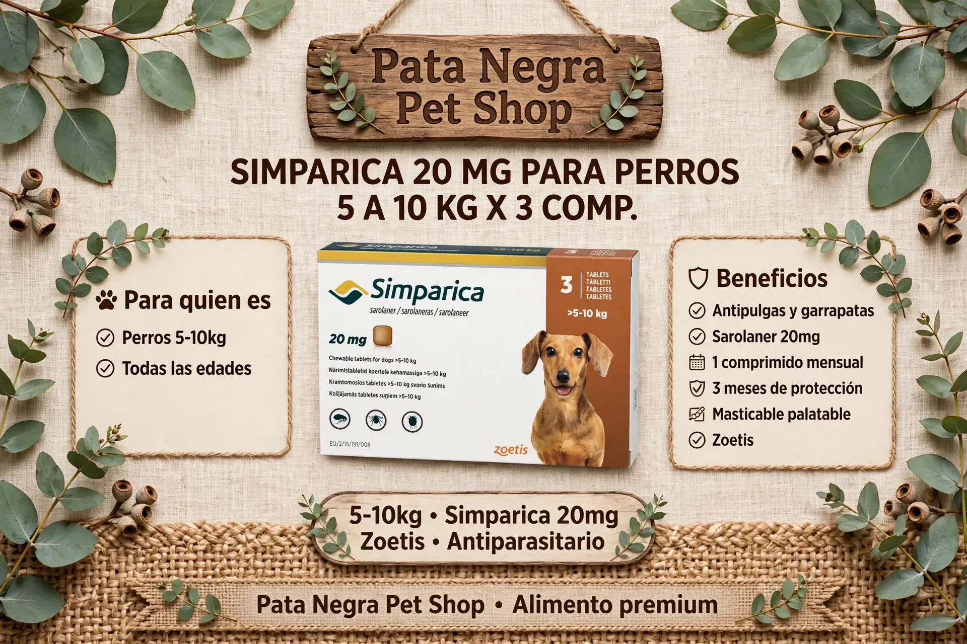Pipeta Frontline 0 a 10 KG