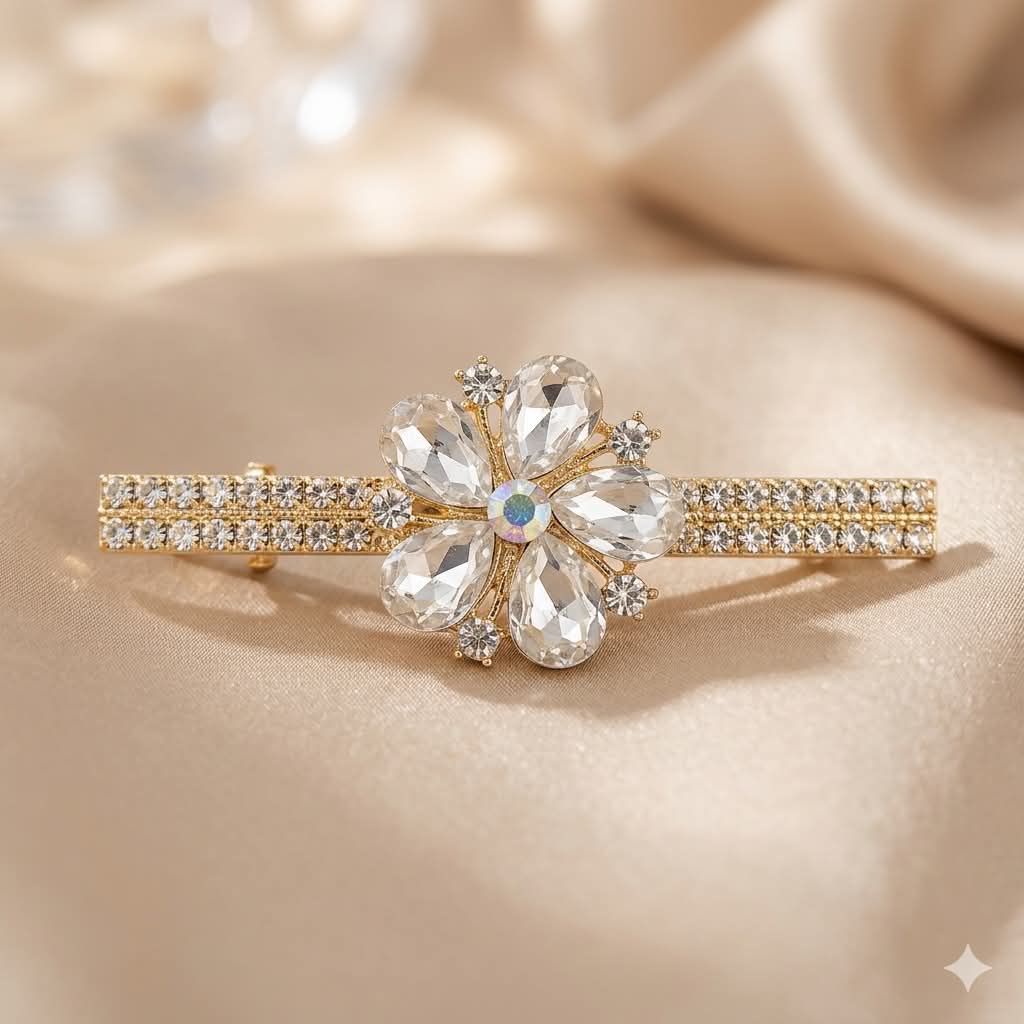 The Glitz & Glamour Barrette (Gold)