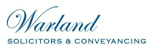 Trusted & Affordable – Warland Solicitors in Newcastle Wartland Solicitors & Conveyancing logo in teal text on a white background