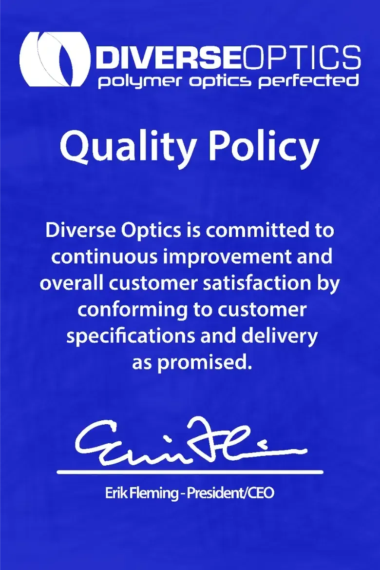 Diverse Optics Quality Policy