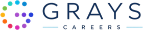 Grays Careers Logo Colour and Black