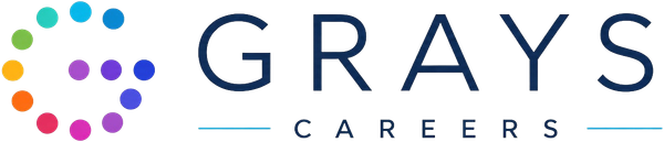 Grays Careers Logo Colour and Black