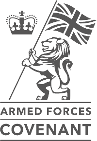 Veterans & Military Career Programme Armed Forces Covenant Logo