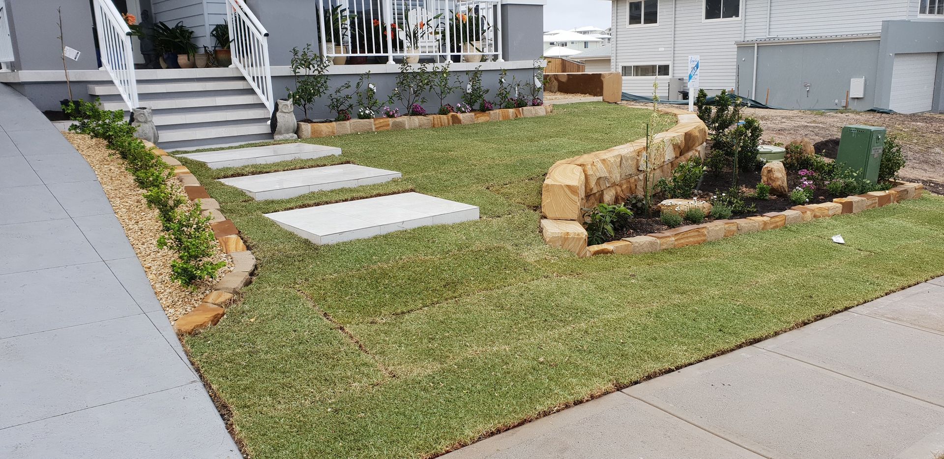A House With a Landscaped Yard — Total Perfection In Kariong, NSW