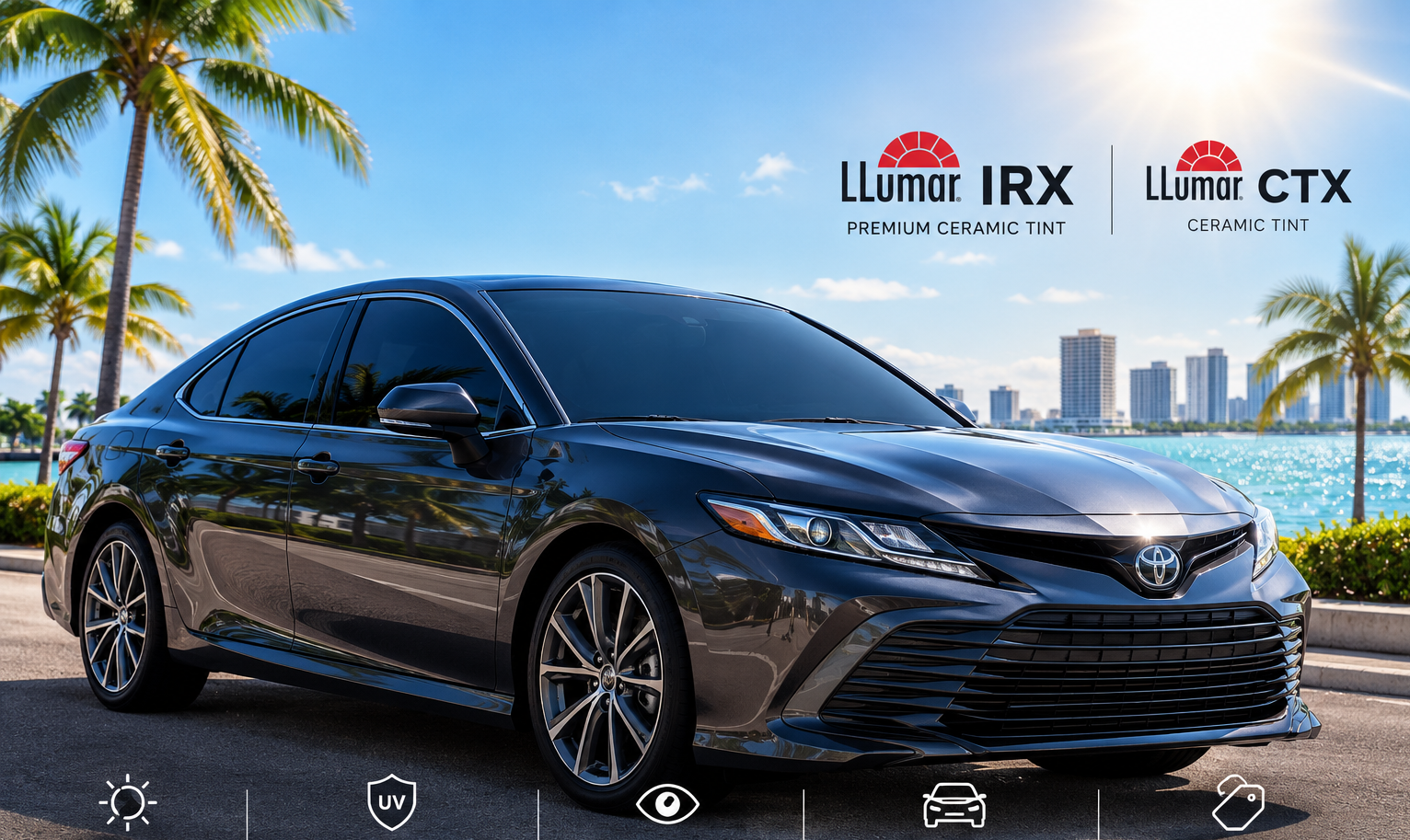 LLumar IRX vs CTX ceramic tint