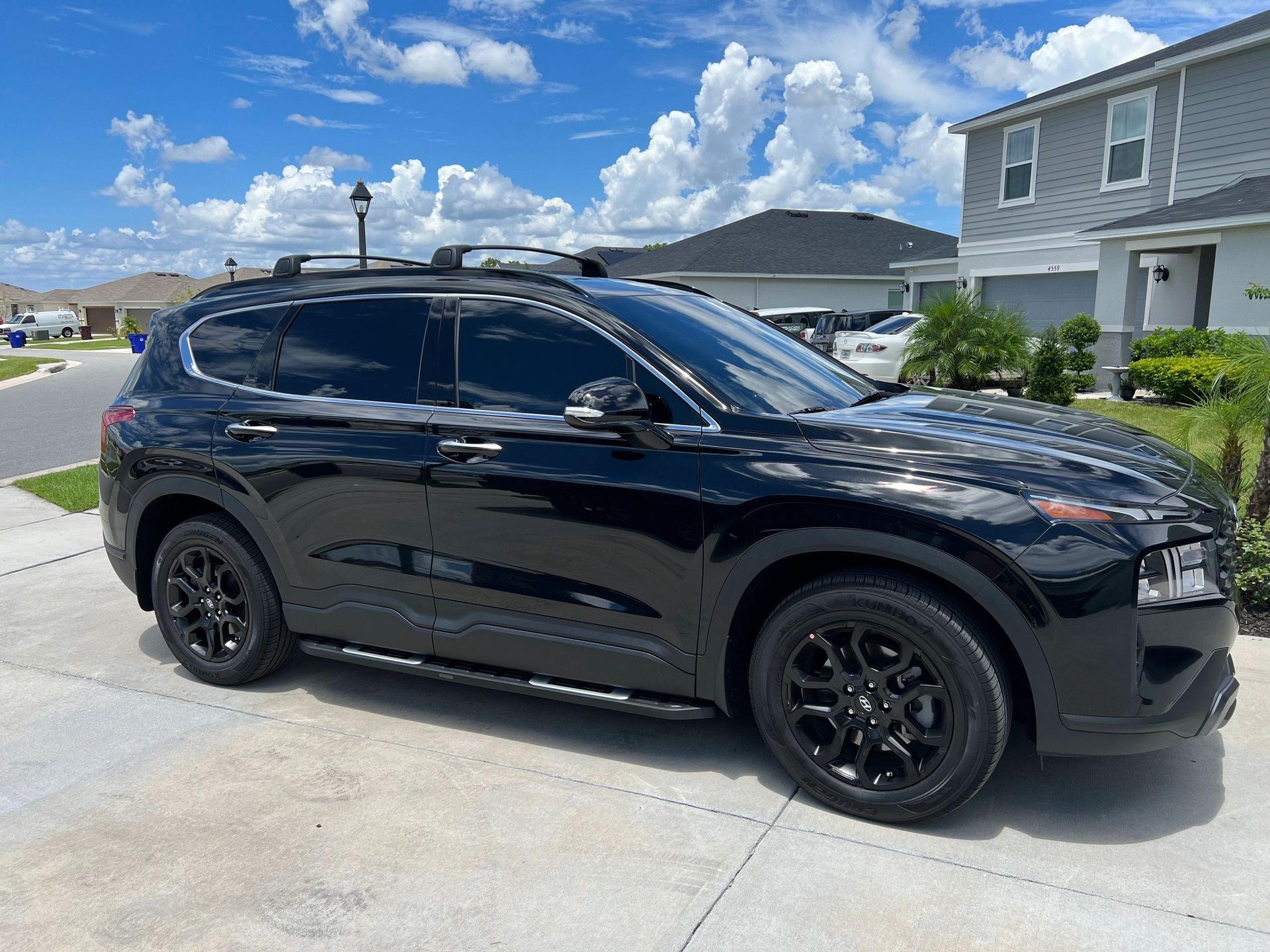 Legal windshield tint strip