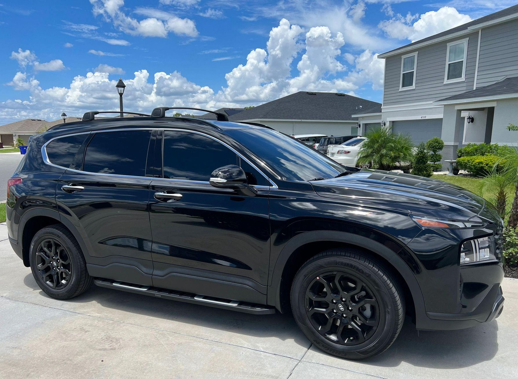 Legal windshield tint strip