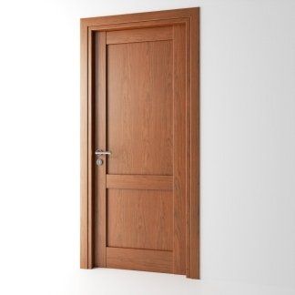 porta in legno massello per interni