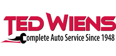 Ted Wiens Complete Auto Service logo in red and black.