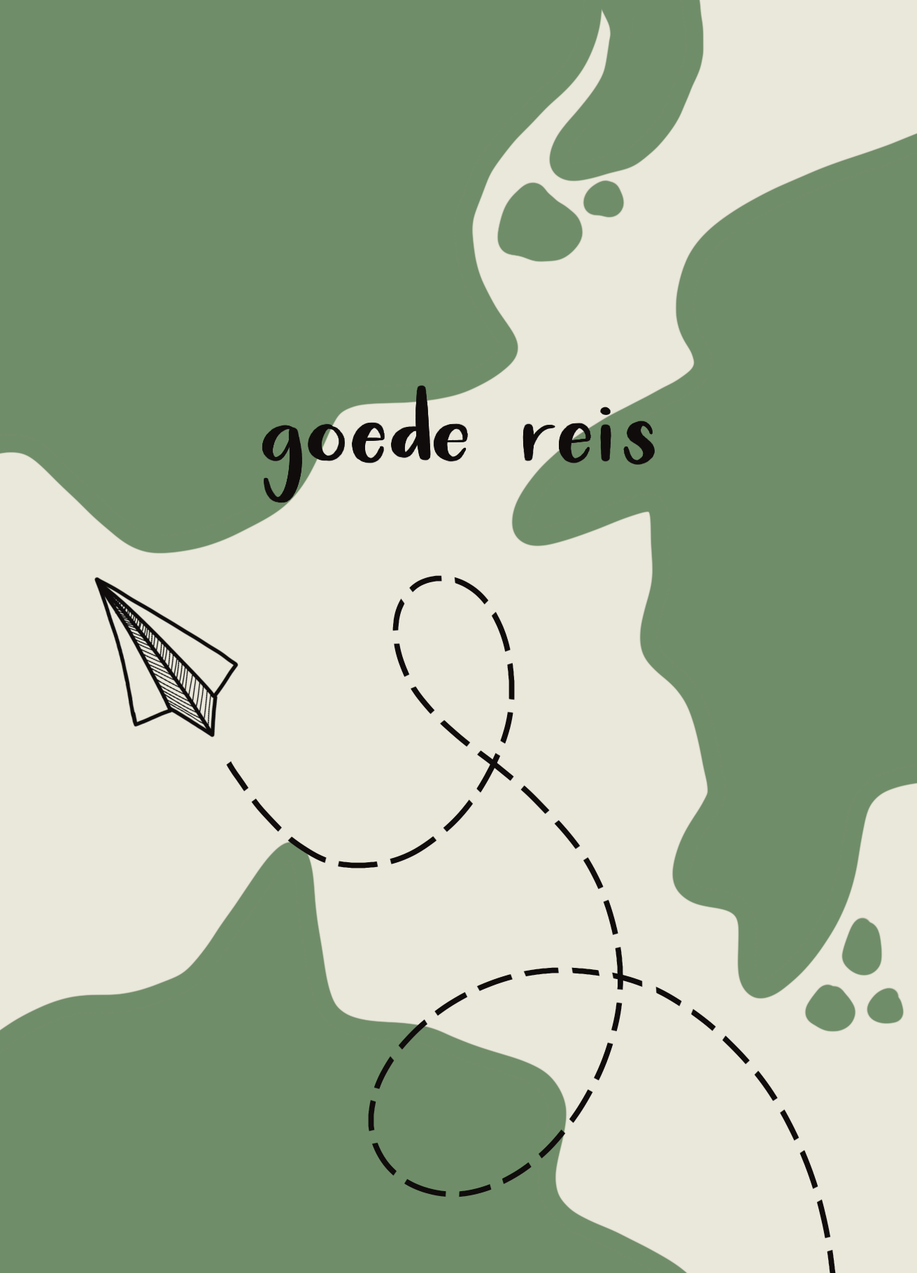 kaart goede reis