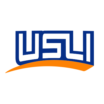 USLU logo in blue and orange: stylized letters 