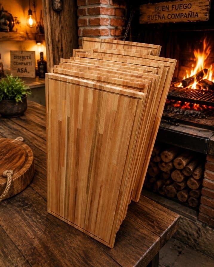 Tabla asado saligna