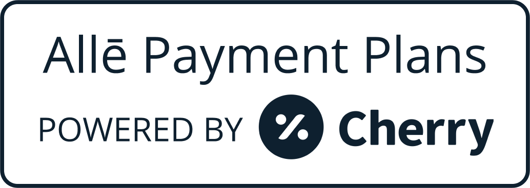 A button that says cherry monthly payments on it