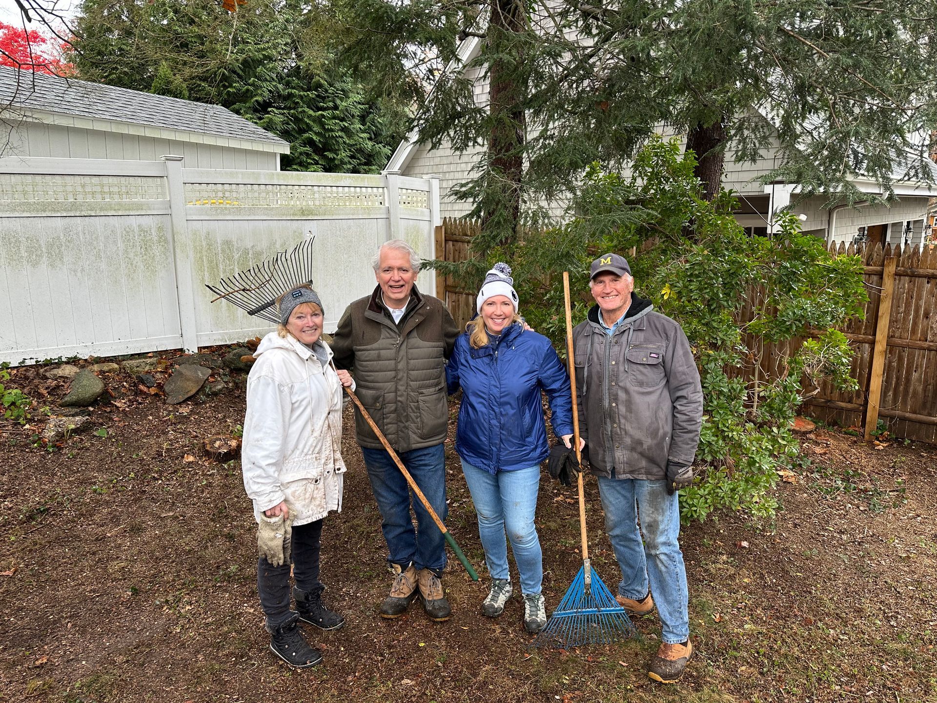 Pictured left to right: Mairead O'Sullivan, Charles Paternina, Eileen Pate, Richard Higgins
