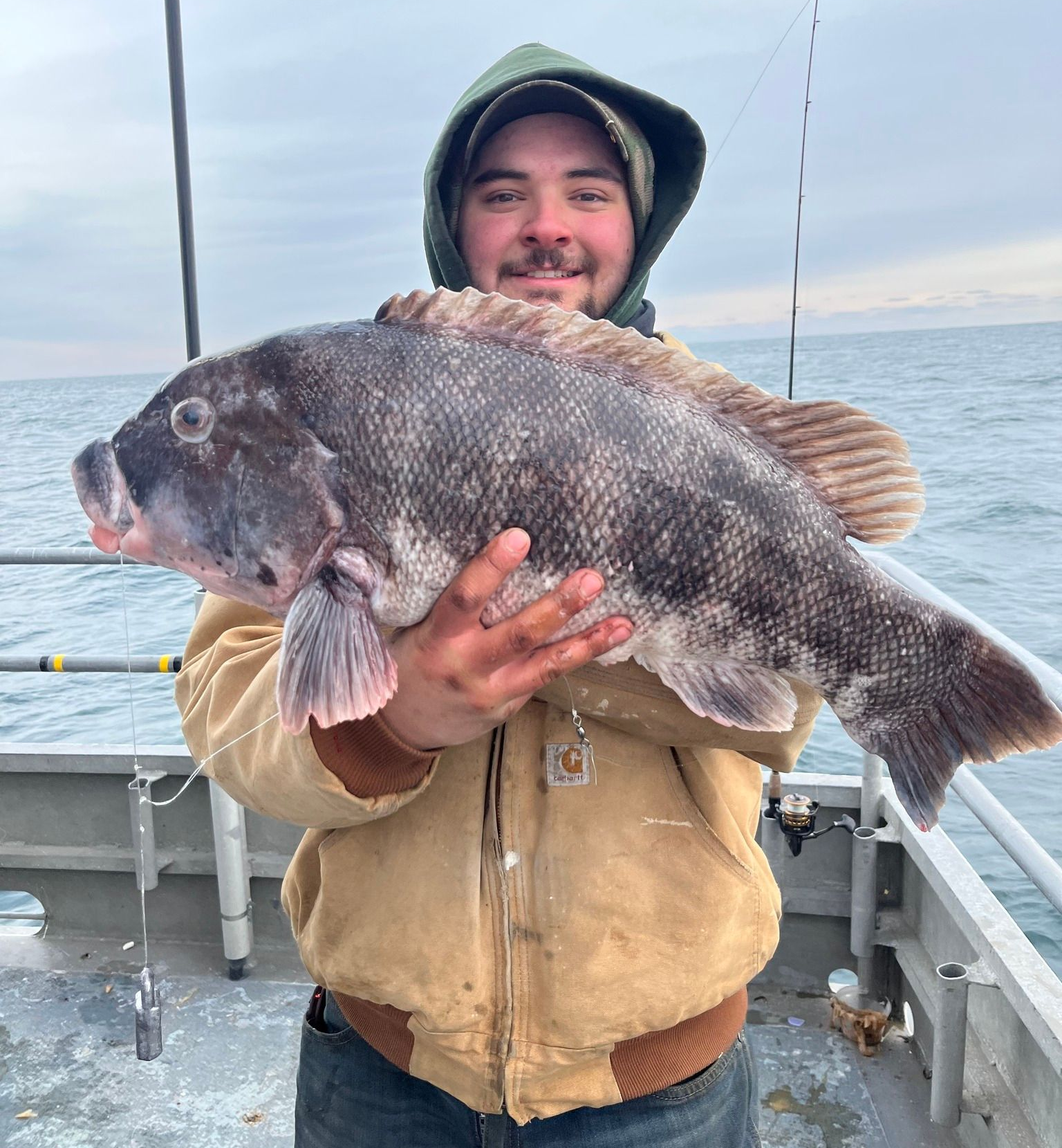 Sea Bass fishing trip in New Jersey