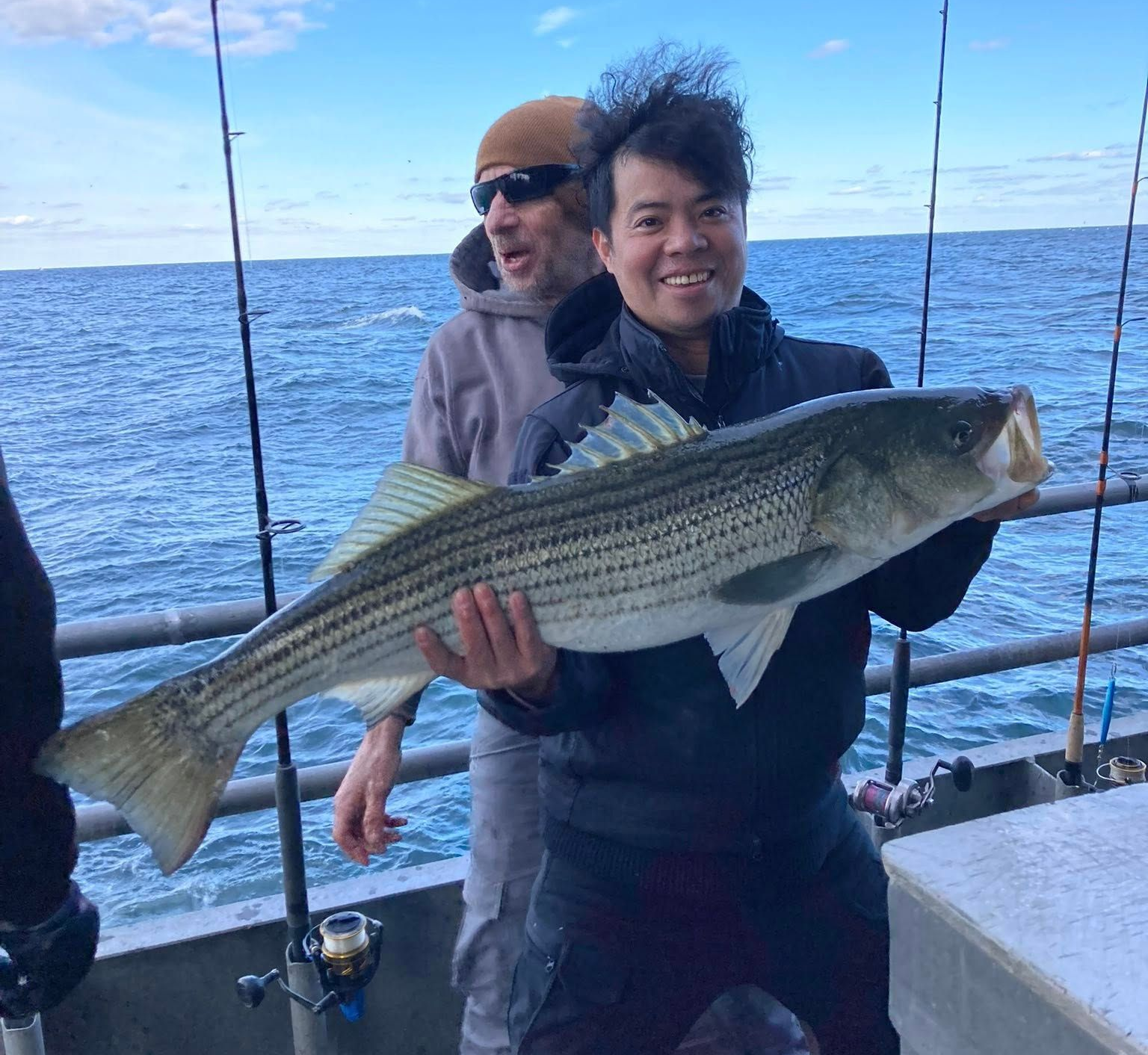 Party boat Sea Bass catch Brielle NJ