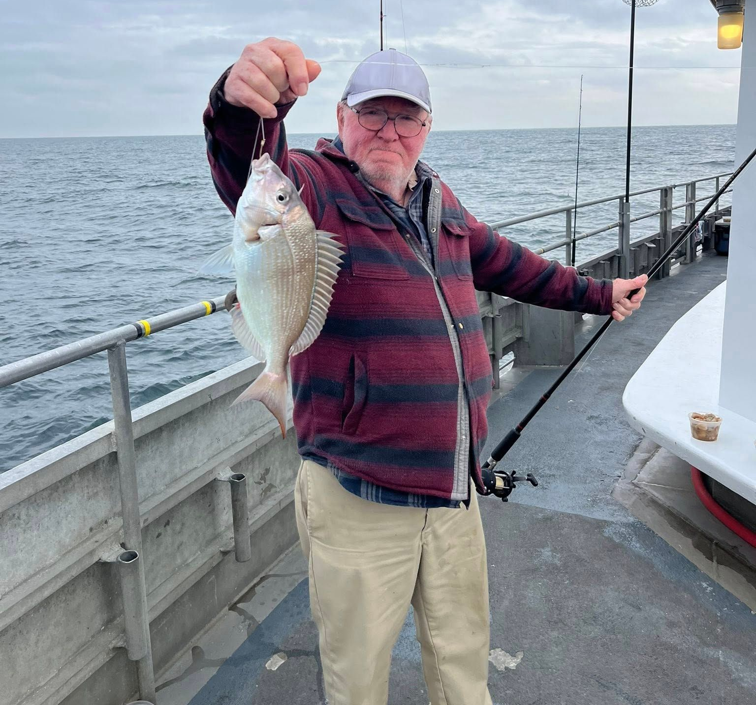 Sea Bass fishing trip in New Jersey