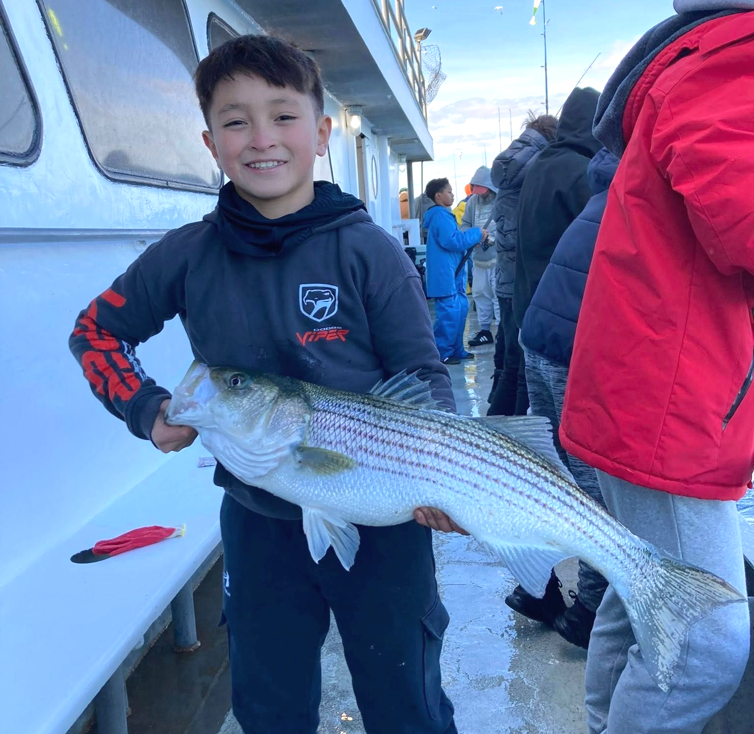 Sea Bass fishing trip in New Jersey