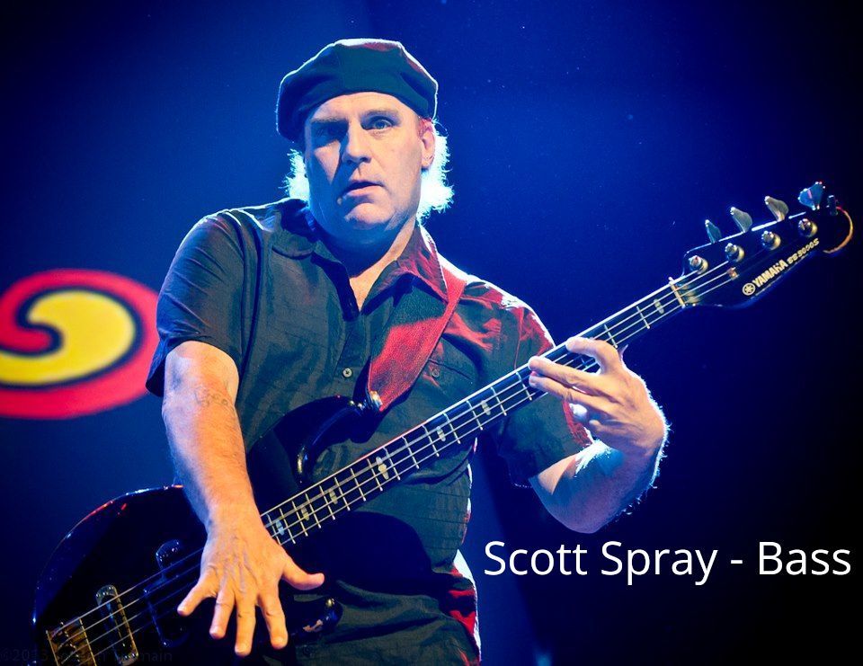 Scott Spray Clark Eno Orchestra Base guitarist