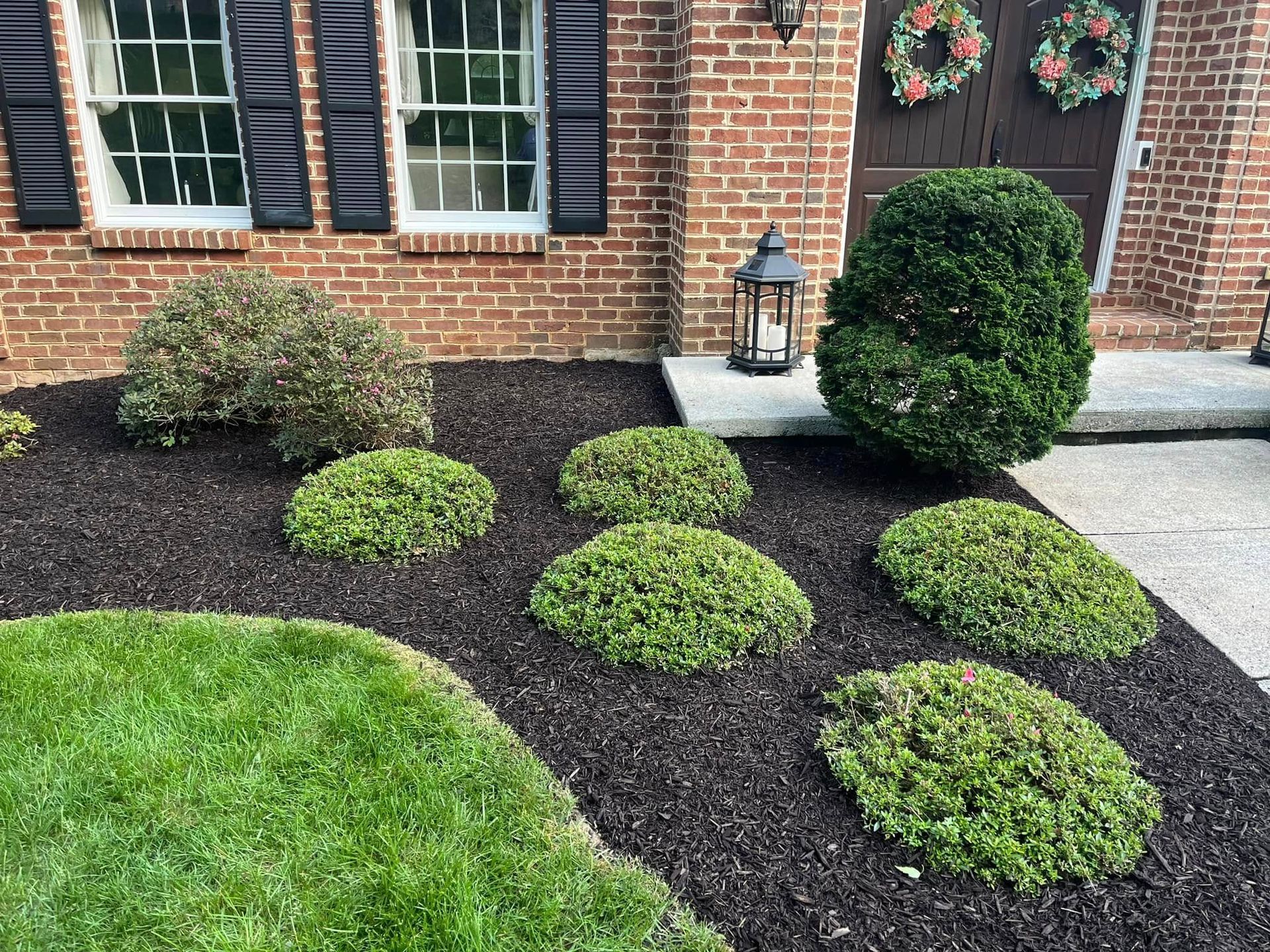 PRIMETIME Lawn Care - mulching project