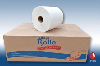 PRODUCTOS HIGIÉNICOS DEL NORTE - Toalla interdoblada blanca anónima