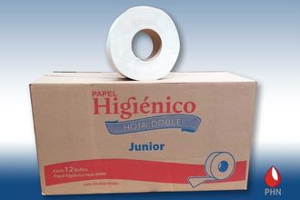 PRODUCTOS HIGIÉNICOS DEL NORTE - Papel higiénico junior anónimo c/12 rollos