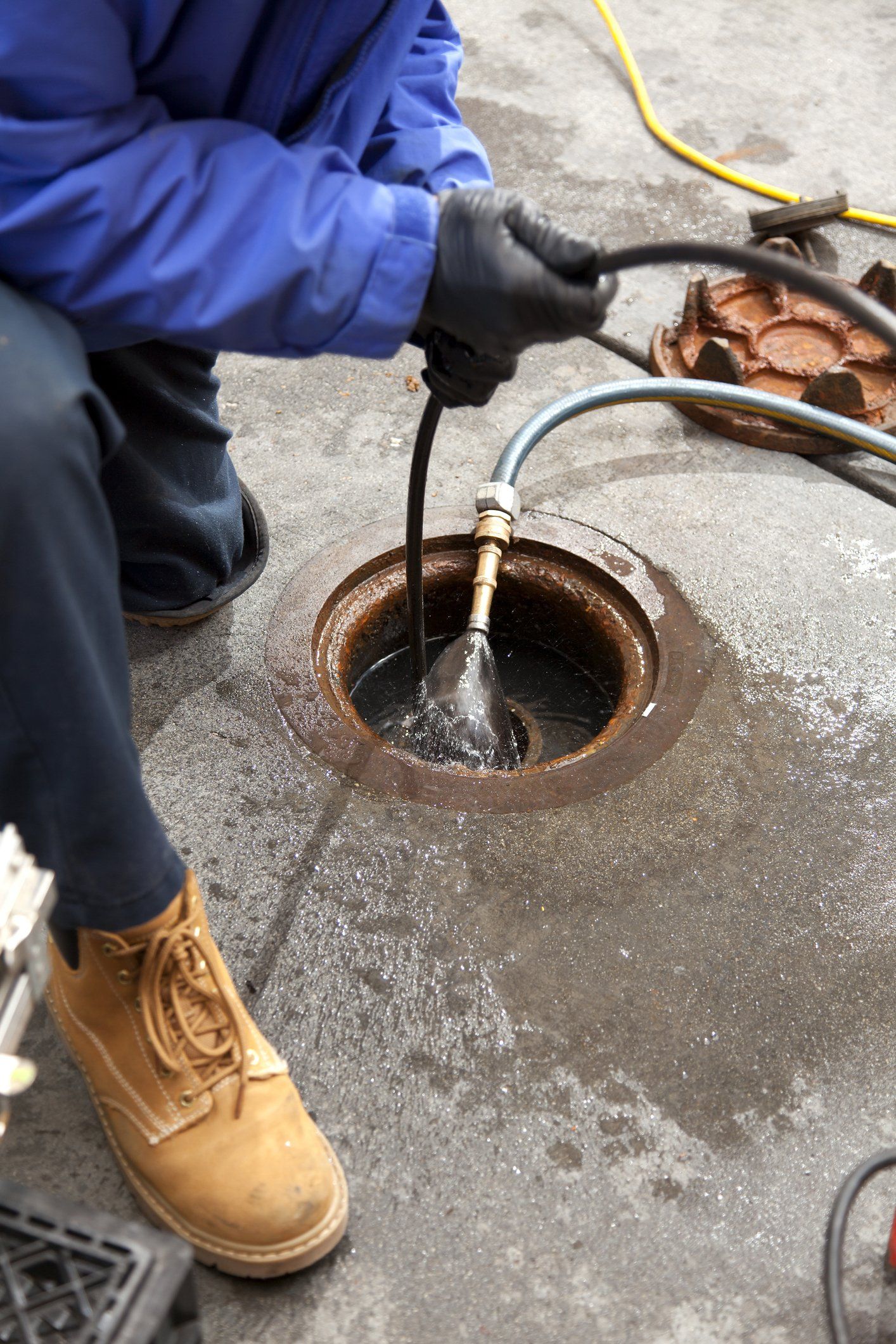 Water Flow Into Drain — Michigan — A B C Plumbing & Ace Line locating Water Flow Into Drain — Michigan — A B C Plumbing & Ace Line locating