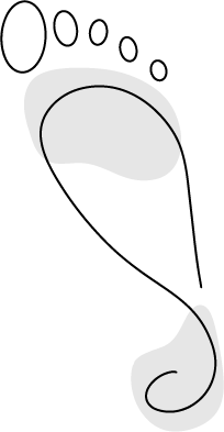 Fuß Icon