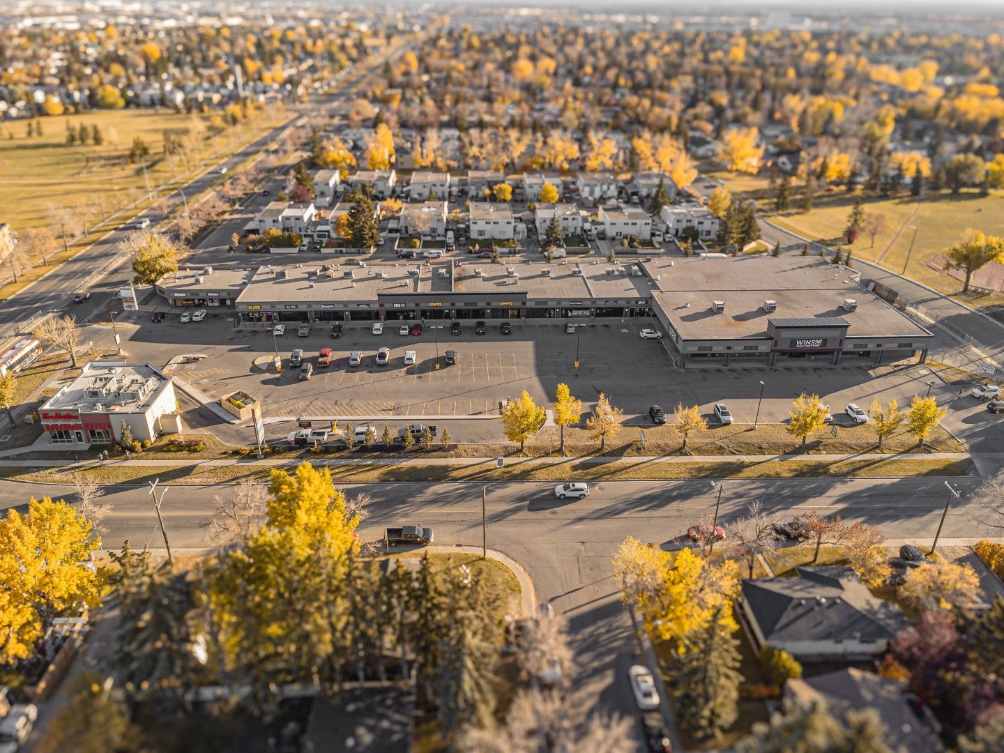 aerial view of Dover Village
