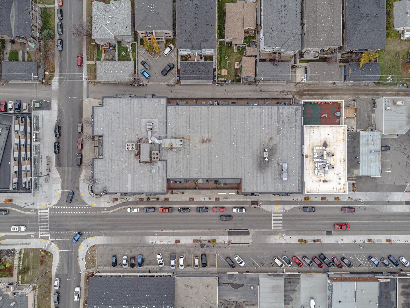 aerial view of Montgomery Place