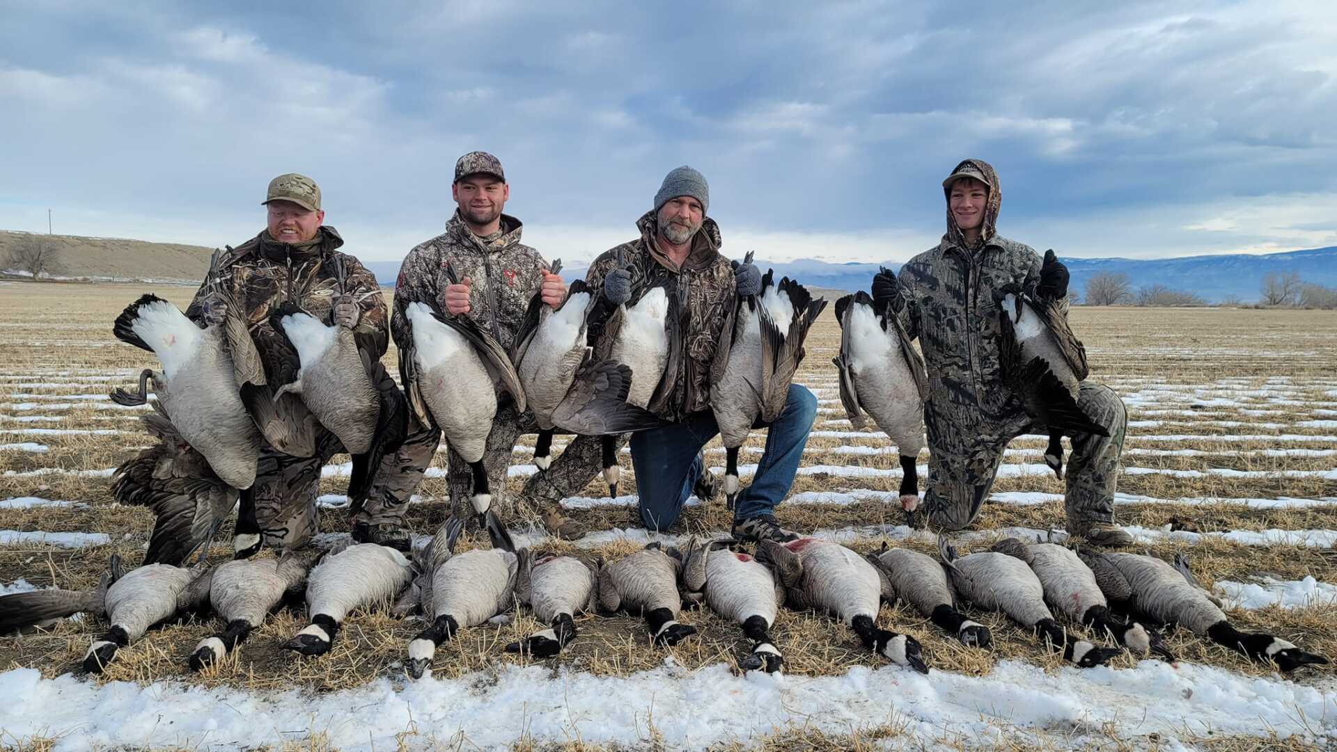 Duck Hunting in Wyoming Goose, Guide, Outfitter