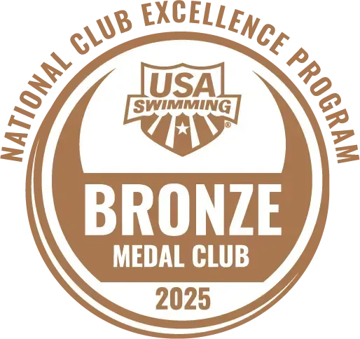 Bronze National Club Excellence Program for USA Swimming logo