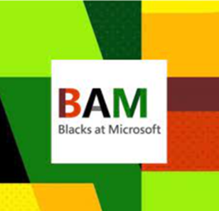 Blacks at Microsoft logo