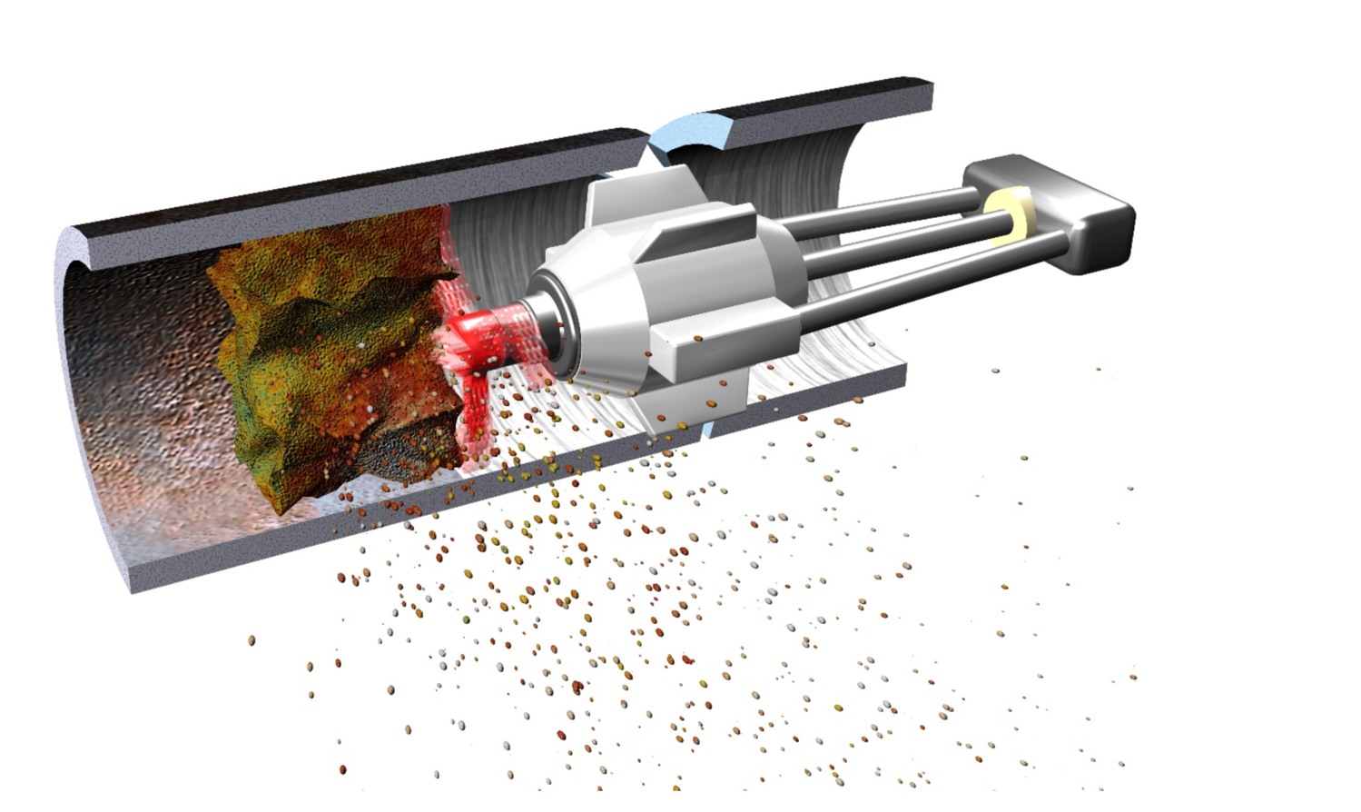 trenchless method of main pipe