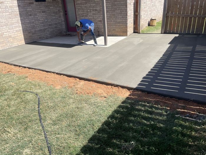concrete driveway construction