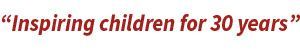 Text in red: