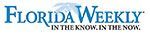 Florida Weekly logo with blue text and palm tree silhouette. 