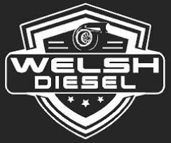 Welsh Diesel Sticker, perforated window 6in x 7.05in