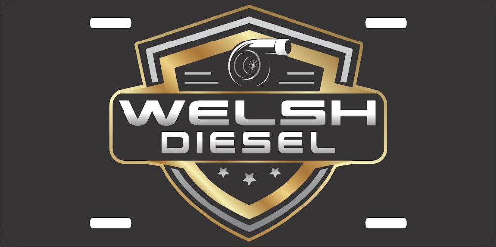 Welsh Diesel License Plate